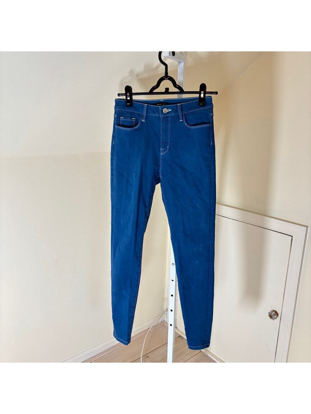 Massimo Dutti EUC Women's Skinny Fit Dark Wash Jeans Size 4